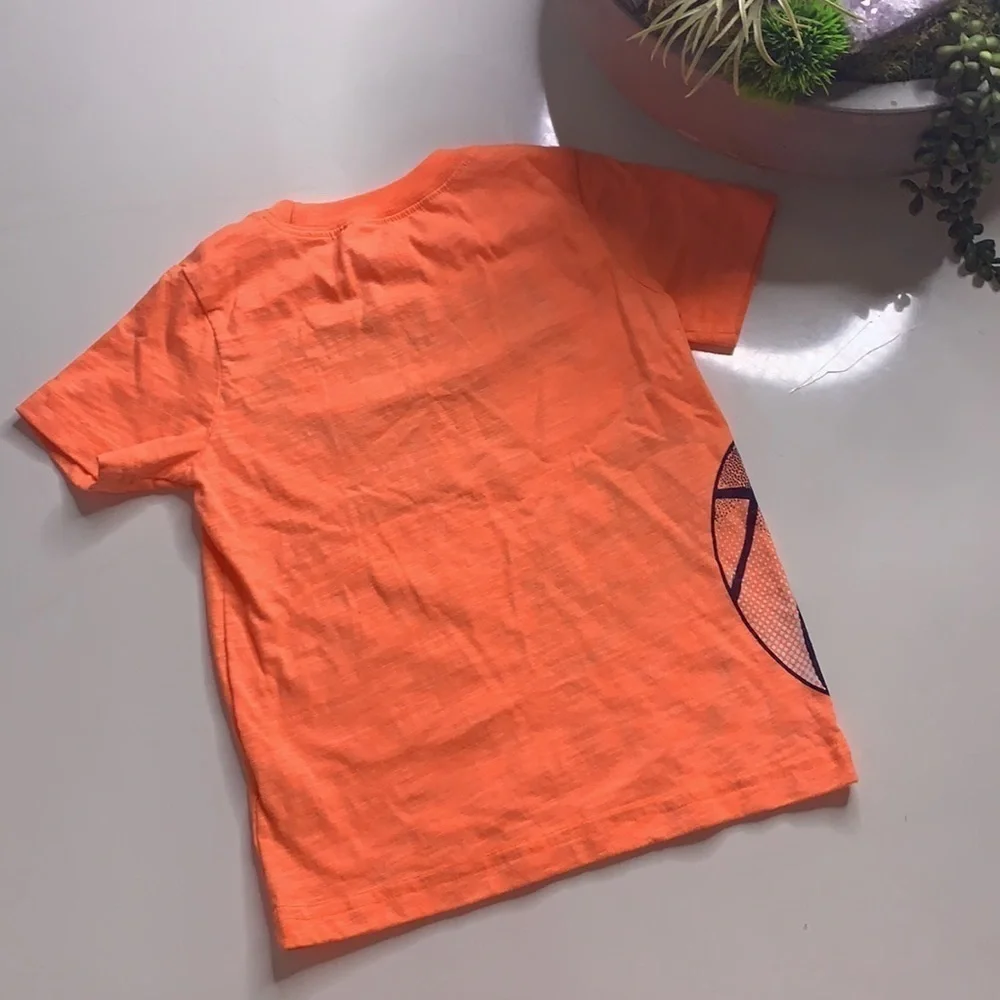 Carter’s Mom Big Shot Neon Orange Graphic T-shirt unisex kids 3T toddler